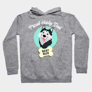 dog dad, husky dad Hoodie